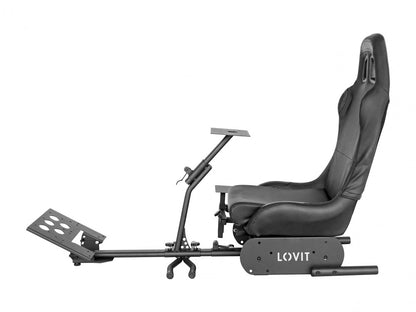 Cockpit Racing Simulator Lovit Silverstone Black