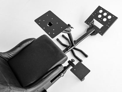 Cockpit Racing Simulator Lovit Silverstone Black