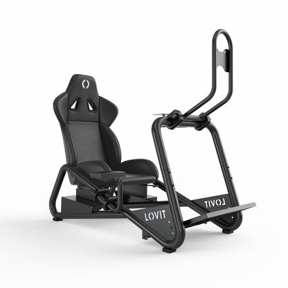 Cockpit Racing Simulator Lovit Yas-Marina Black