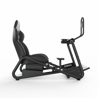 Cockpit Racing Simulator Lovit Yas-Marina Black