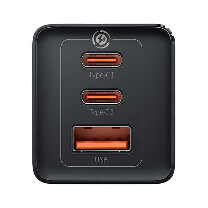 Carregador Rápido Gan5 Pro 2C+U 65W Eu Preto