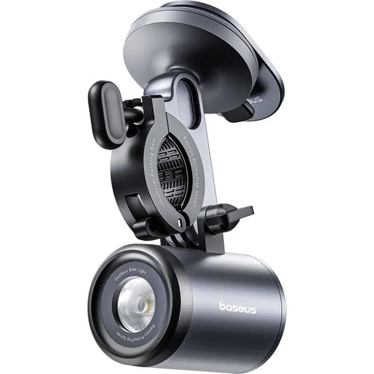 Baseus Primetrip Series Dual-Color Bike Light 2-In-1 Set Cosmic Black